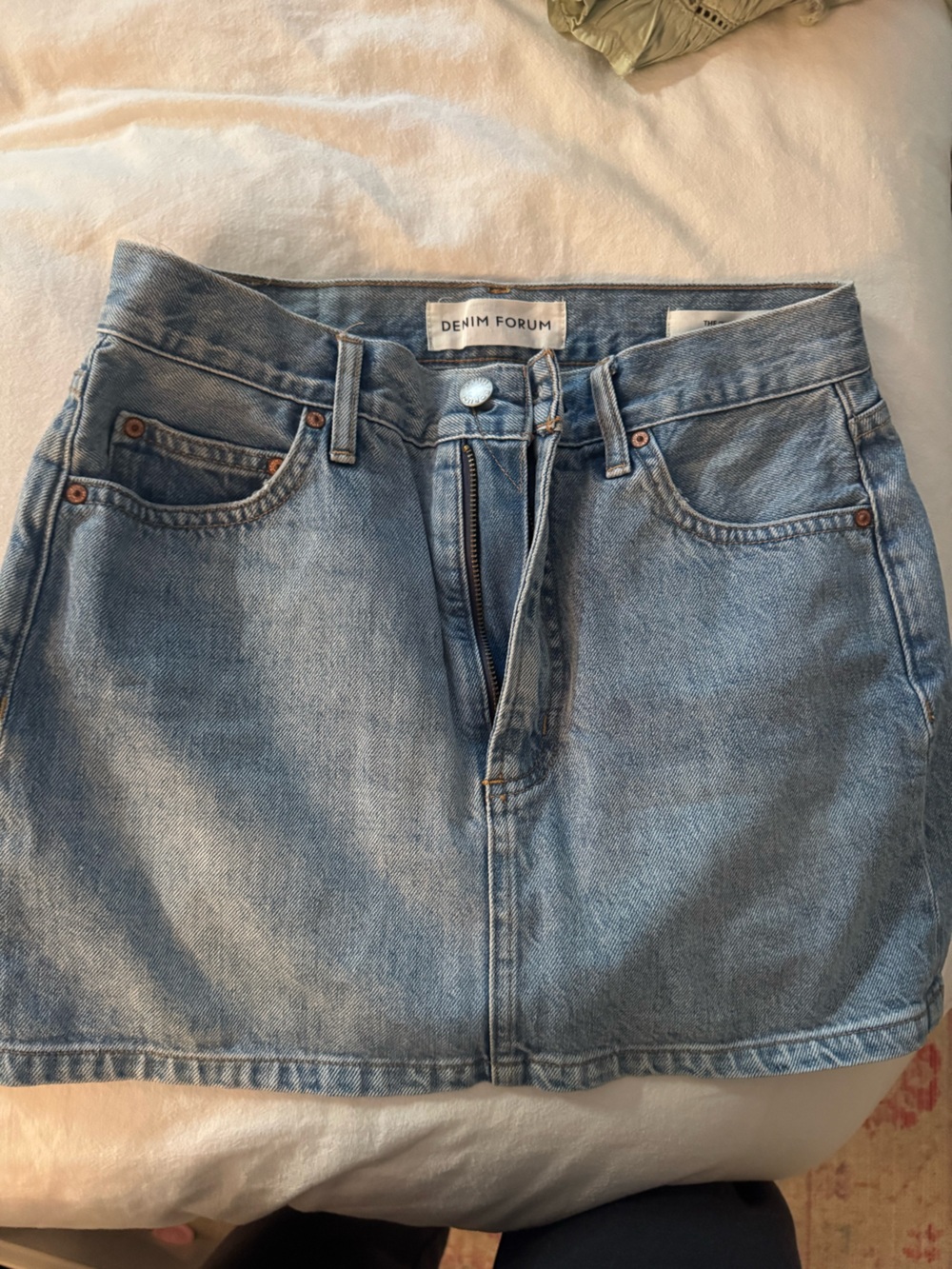Denim Forum women’s Jean  mini skirt